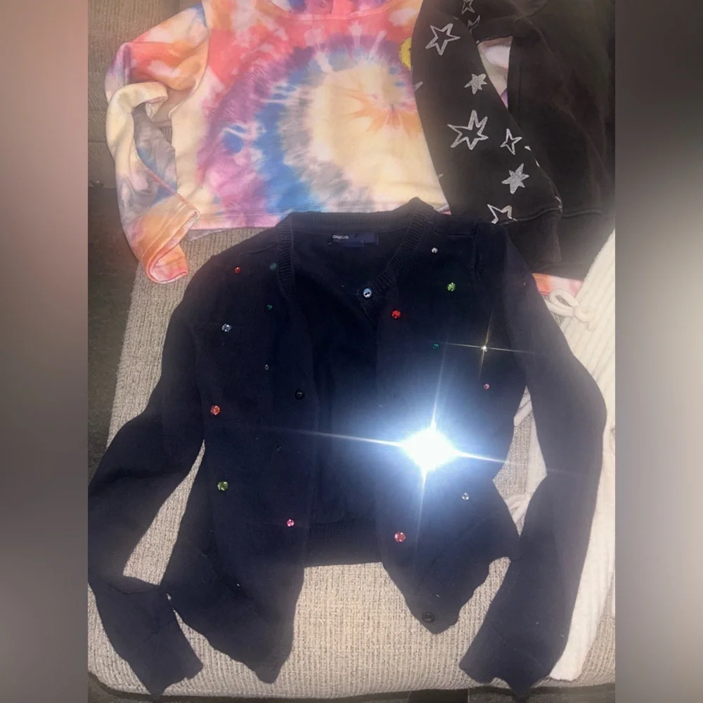 Lot of 5 sweatshirts, cardigans and hoodies for girls size 6